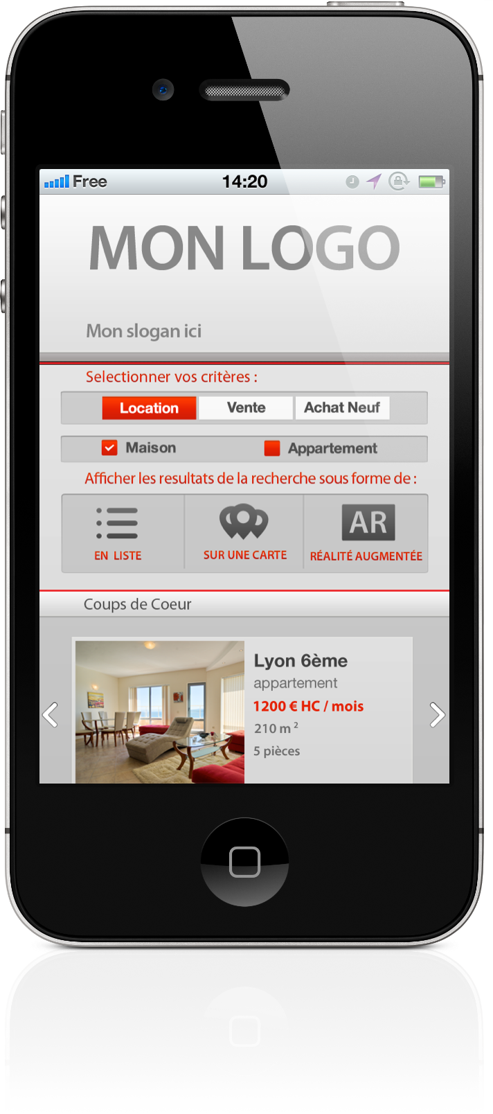 WL iphone home