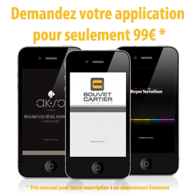 Votre application à partir de 69€ /mois